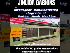 Amélioration de la fabrication intelligente de la machine à treillis en gabions Jinlida