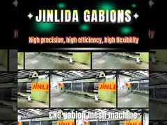 Jinlida CNC Gabion Mesh Machine: en tête avec trois sommets dans l'industrie