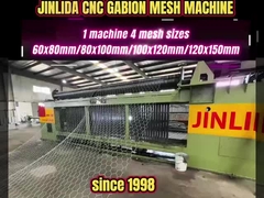 Production de treillis de gabions multi-tailles : Machine CNC JINLIDA