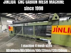 Machine à gabions JINLIDA polyvalente – 4 tailles de mailles en une