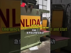 JINLIDA Machine : Démonstration de l'opération de réinitialisation automatique d'arrêt d'urgence