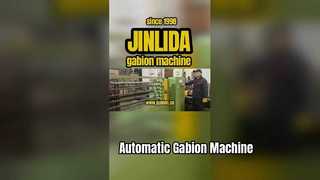 Fabrication de treillis de gabions avec la machine JINLIDA