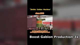 Vous recherchez une machine à gabions rentable ? Voir JINLIDA en action