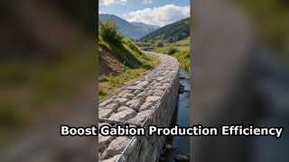 Comment le treillis Gabion protège les pentes de la rivière !