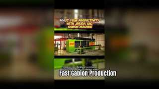 Augmentez votre productivité avec la machine à gabions CNC Jinlida