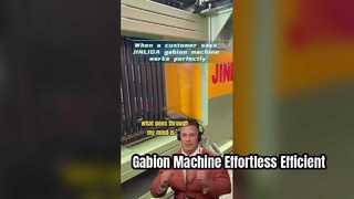 Commentaires des clients : La machine à gabions fonctionne de manière fluide et efficace
