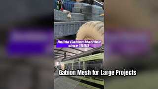 Maille et machines à gabions de haute qualité | JINLIDA pour la protection des infrastructures, des pentes et des berges