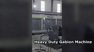 Machine à mailles à gabions robuste : conçue pour la stabilité et la production continue