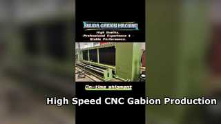 Chargement et expédition | Ligne de production de treillis de gabion CNC haute stabilité JINLIDA