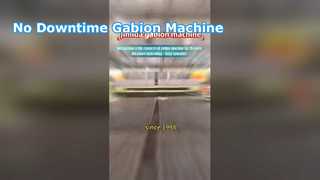 Machine à gabions conçue pour réduire les temps d'arrêt imprévus