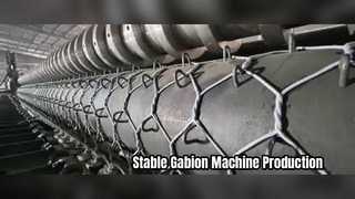 Machine à gabions fonctionnant sans problème | Conçu pour une production stable