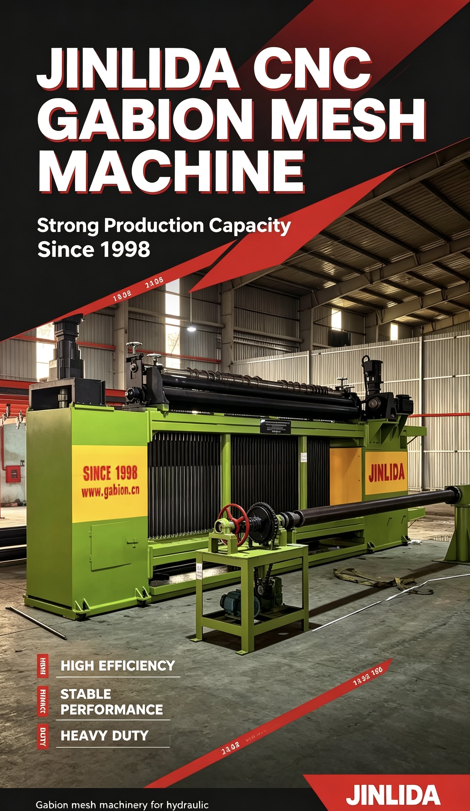 Derniers blogs de l'entreprise sur How to Set Up a CNC Gabion Mesh Machine Before Production: A Practical Pre-Start Checklist
