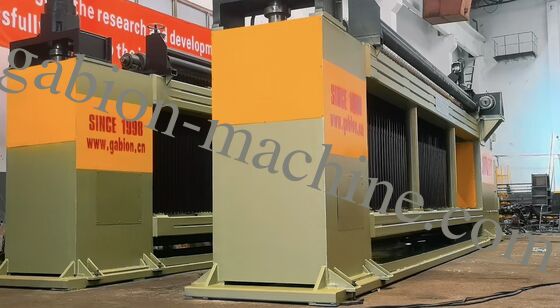 acheter Machine à souder CNC JINLIDA CNC-5300 pour cages en gabions, largeur 5300 mm, équipement de production de treillis à double torsion fabrication en ligne
