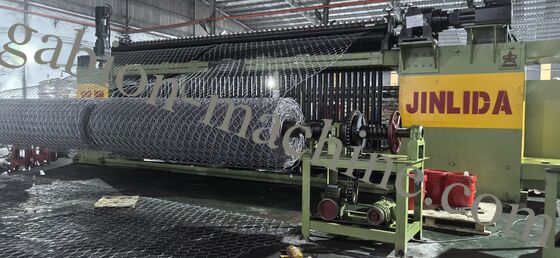 Acheter Maille résistante de Gabion de commande numérique par ordinateur 65KW faisant la machine pour la production épaisse de fil fabrication en ligne