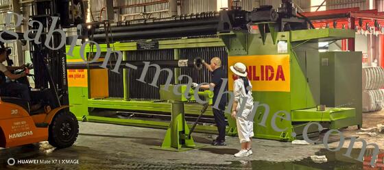 acheter Ligne de production automatique de treillis gabion hexagonal pour usage intensif : Machines à haute vitesse pour la protection des berges et l'ingénierie hydraulique fabrication en ligne