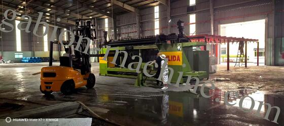 acheter Machine intégrée automatique de fabrication de cages en gabions : Ligne d'assemblage industrielle pour la production rapide de paniers en gabions fabrication en ligne