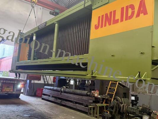 acheter LNWL-5 CNC Gabion Mesh Machine 4300mm Largeur de travail Servo Drive PLC pour la protection de la pente du bord de la rivière fabrication en ligne