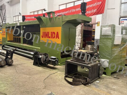 acheter Machine automatique de maille de Gabion de commande numérique par ordinateur de JINLIDA pour la production hexagonale de grillage à double torsion fabrication en ligne
