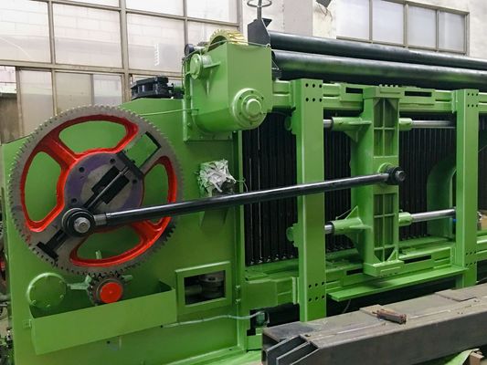 acheter LNWL4 3 croix 100x120mm Gabion Mesh Making Machine pour le cours de rivière fabrication en ligne