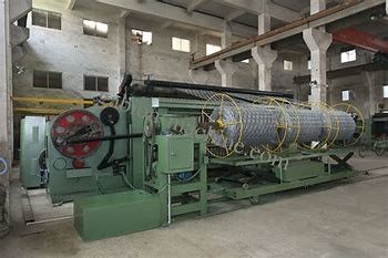 acheter machine de cage de fil de 25r/Min Heavily Zinc Coated Gabion pour le génie civil fabrication en ligne