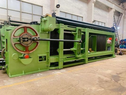 acheter Machine de maille de Gabion de contrôle de PLC de 3 torsions pour le matelas hexagonal de  de fabrication de fil fabrication en ligne