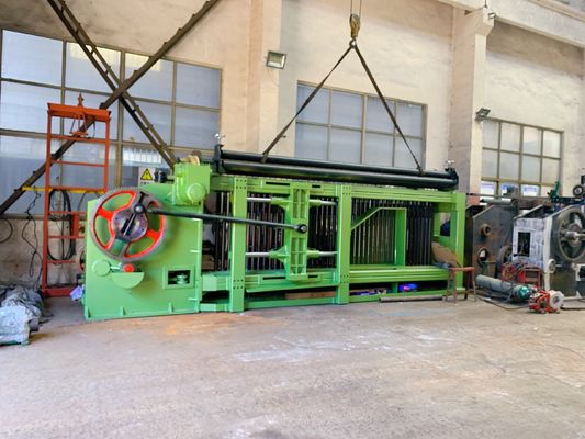 acheter Cage automatique de boîte de pierre de grillage de la machine 106*120mm de maille de Gabion de 4300mm fabrication en ligne