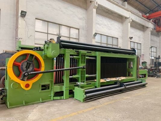 acheter Largeur adaptée aux besoins du client 15kw Mesh Machine Galvanized Double Twist hexagonal Gabion WireNetting de 2000mm fabrication en ligne