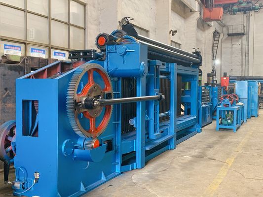 acheter Machine hexagonale adaptée aux besoins du client de fabrication de Mesh Machine Galvanized Gabion Wire de largeur de 2000mm fabrication en ligne
