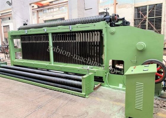 acheter 165m/h 66*80mm Mesh Machine Stone Cage Box hexagonal pour le remblai de rivière fabrication en ligne