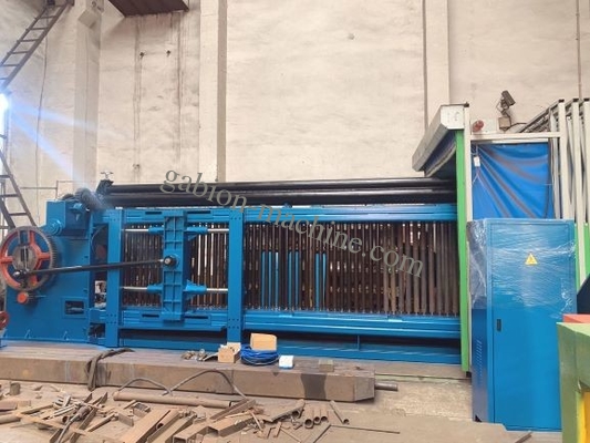 acheter Le PVC a enduit le matelas du fil 88*120mm Gabion de Mesh Gabion Netting Machine 4.0mm fabrication en ligne