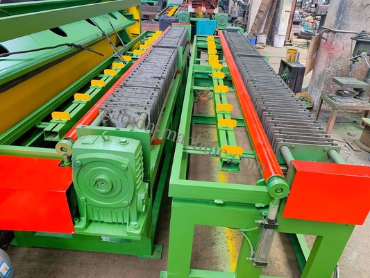 acheter Ligne de production de gabions automatique 66*85 mm machine de remontage de bordure 4000 mm filetage hexagonal fabrication en ligne