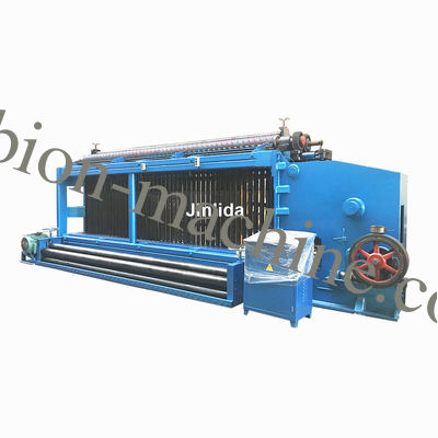 Machine automatique de fabrication de gabions de 3 kW en acier 220V 50*50mm 30m/min