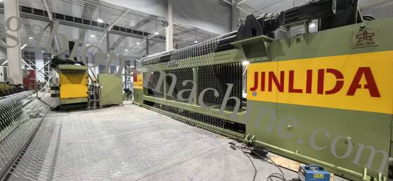 Ligne de production de boîtes de gabions CNC entièrement automatique ️ Contrôle PLC de précision pour une largeur de maille de 2 m / 3 m / 4 m