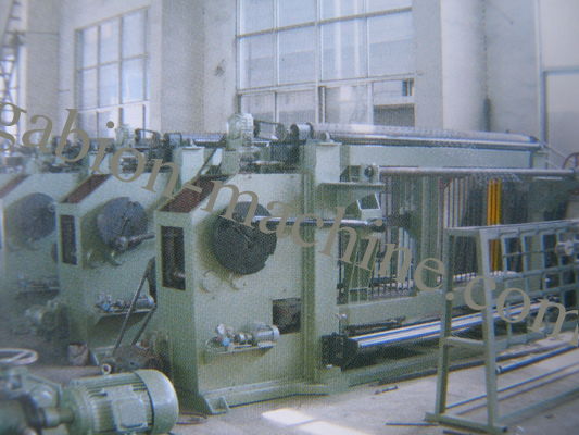 Largeur hexagonale automatique de la machine 1200mm de fabrication de fil, machine de maille de Gabion
